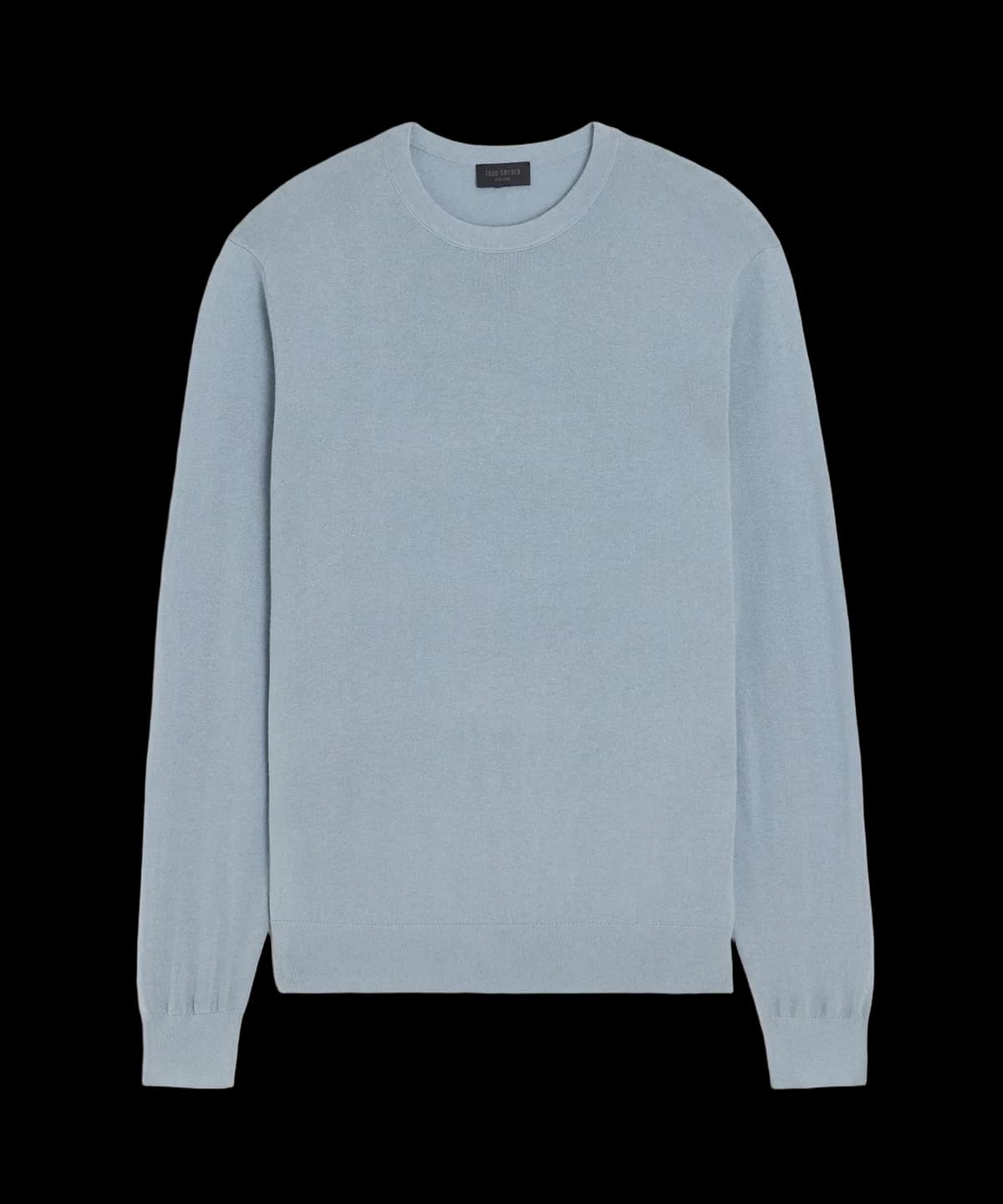 Silk-Cashmere Crewneck Sweater