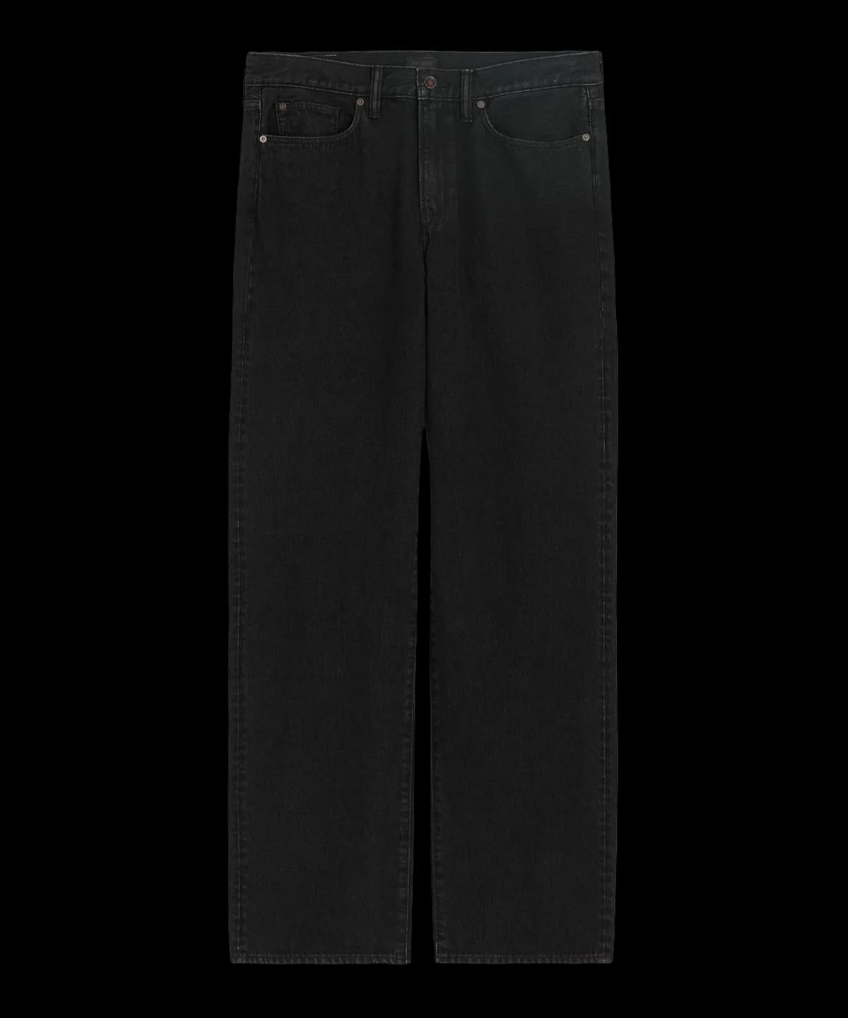 Relaxed Fit Jean in Black