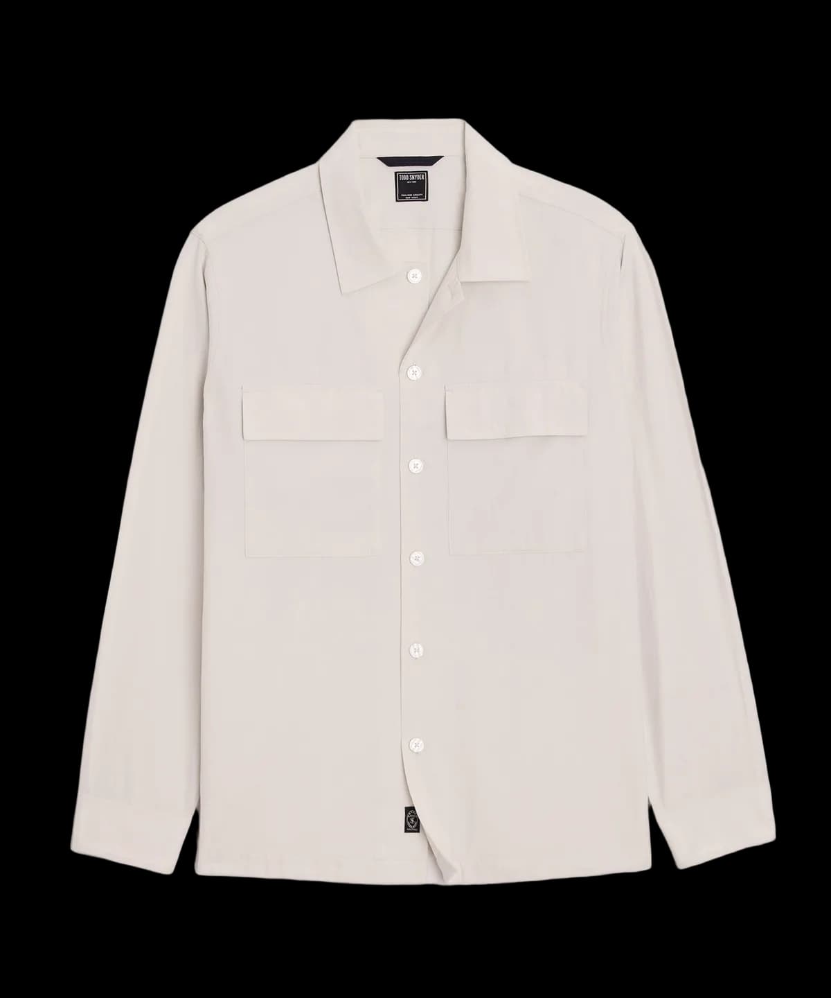 Relaxed Twill CPO Overshirt