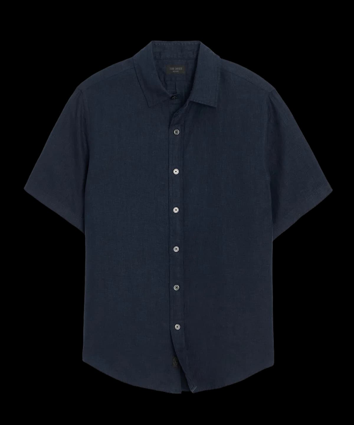 Irish Linen Point Collar Shirt