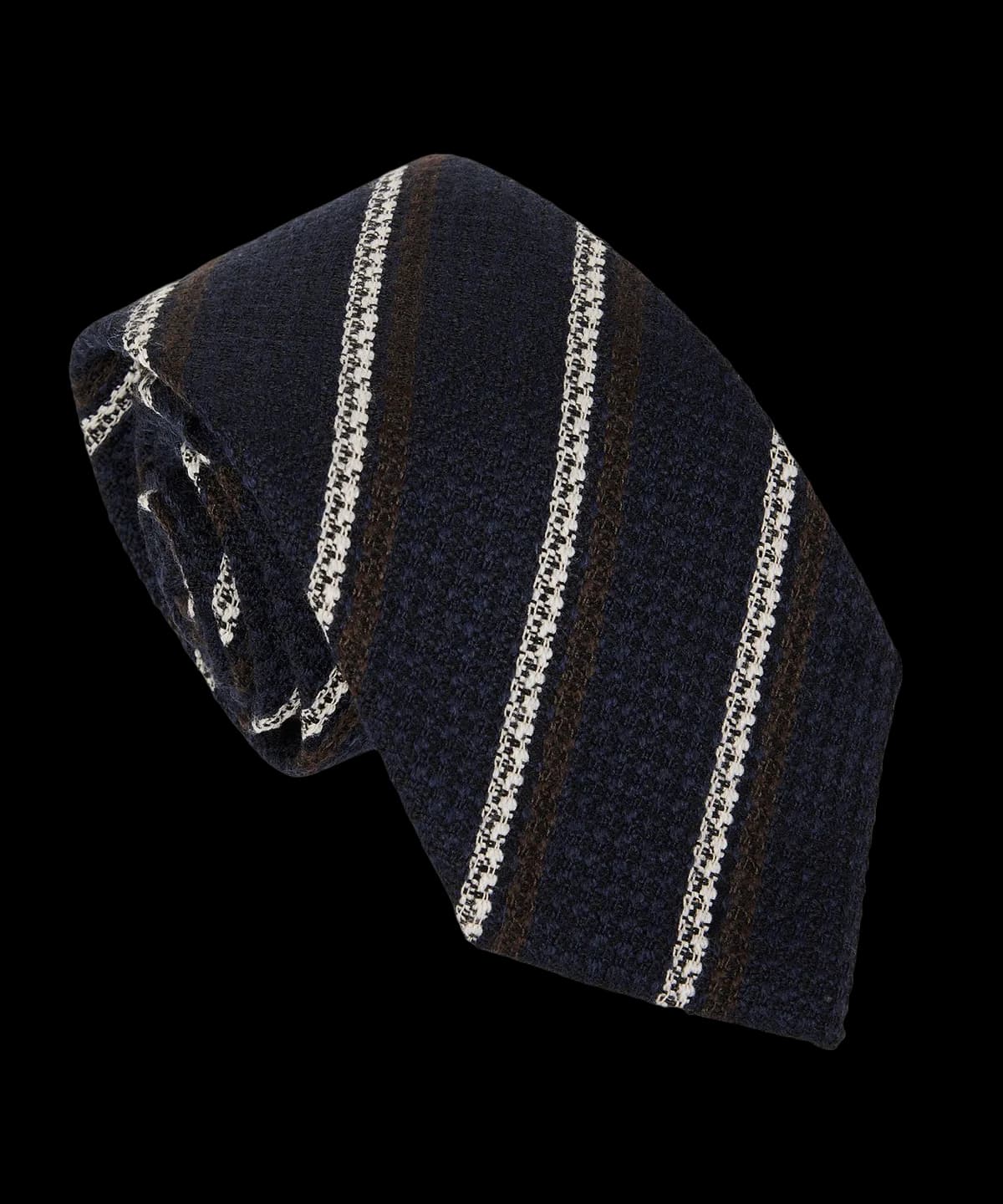 Italian Wool Regimental Stripe Tie