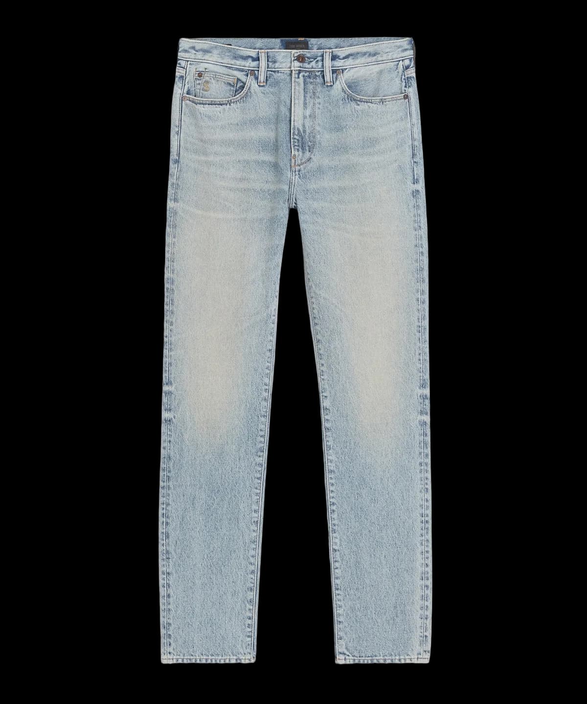 High-Rise Slim Fit Jean in Light Indigo