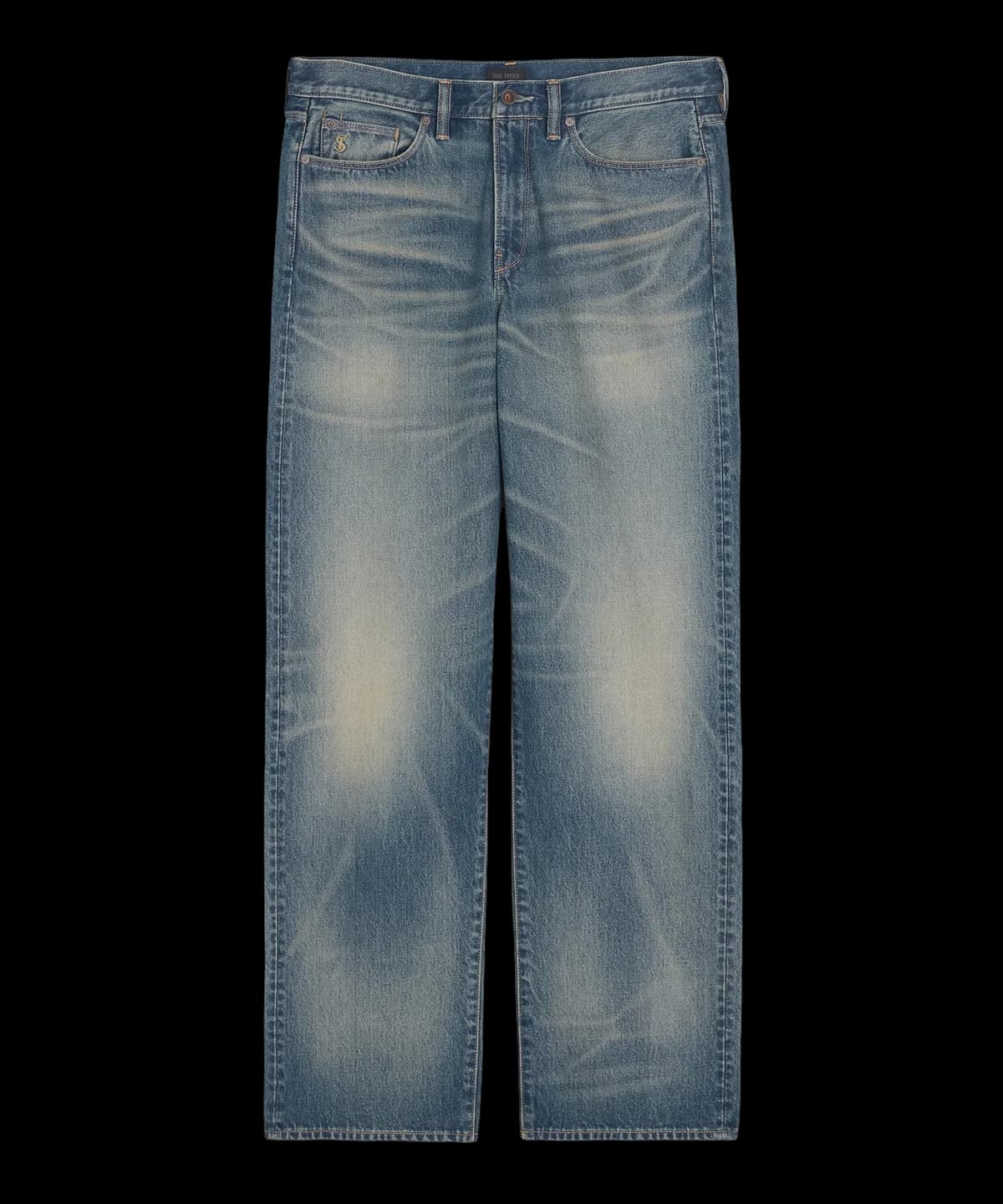 Relaxed Fit Jean in Worn Dark Indigo